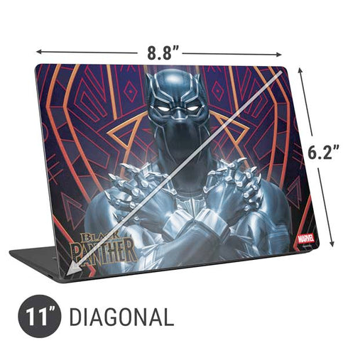 Marvel Black Panther Wakanda Salute Universal Laptop 11in (8.8 x 6.2in) Skin